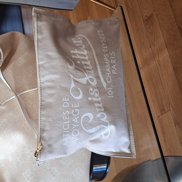 Louis Vuitton Monogram Cabas Ipanema Tote Satchel Handbag with attached pouch - Picture 3 of 16